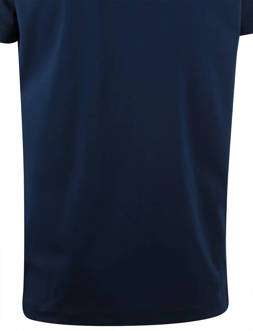 Portofino polo donkerblauw extra lange fit