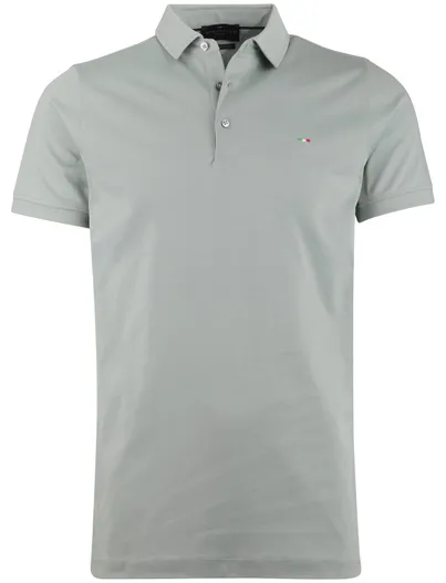 Portofino Portofino extra long fit polo groen