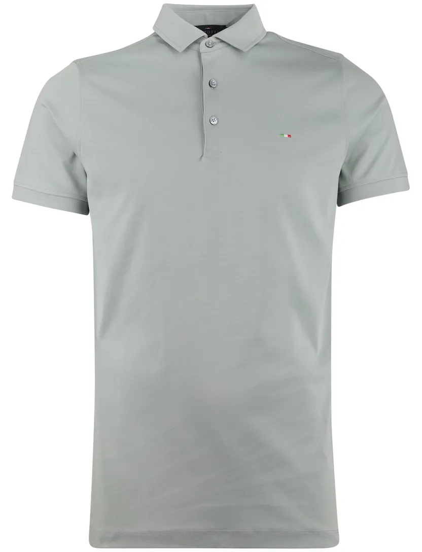 Poloshirt Portofino groen extra lang