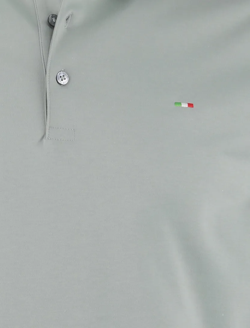Poloshirt Portofino groen extra lang