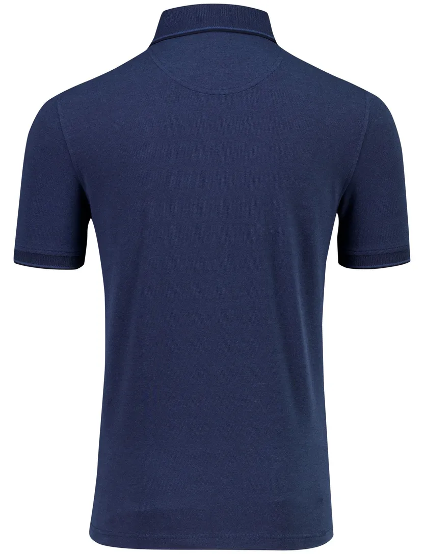 Poloshirt Portofino donkerblauw pique