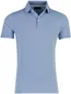 Lichtblauwe polo 3-knoops Portofino