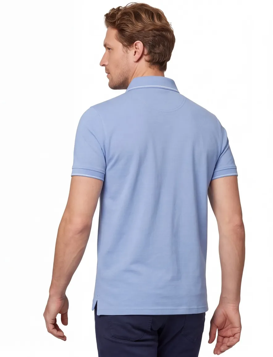 Portofino polo blauw