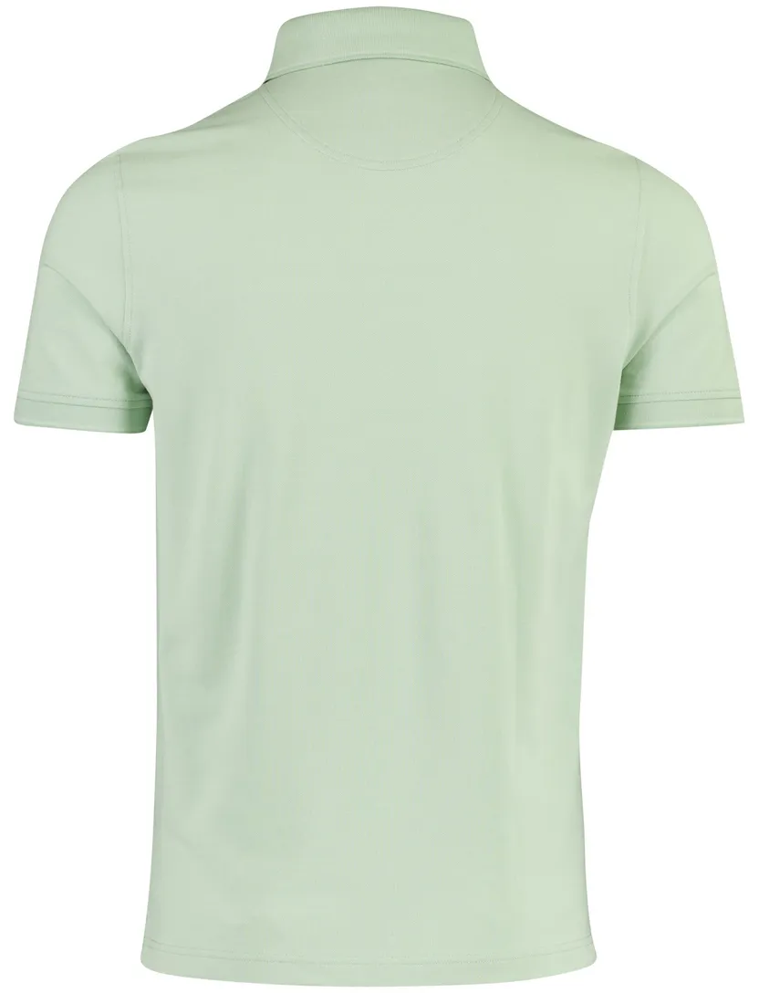 Poloshirt Portofino groen pique normale fit
