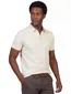 Creme Portofino polo normale fit 3 knopen