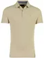 Poloshirt Portofino beige pique normale fit korte mouw