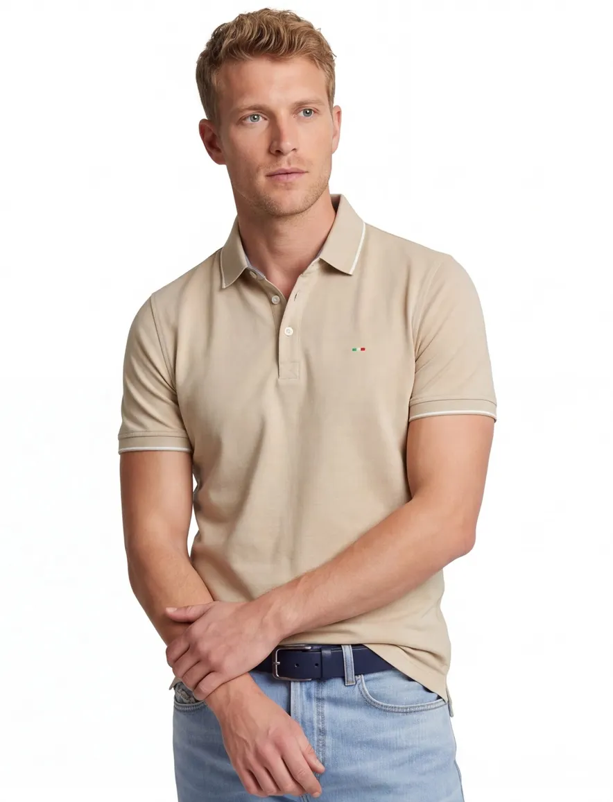Portofino polo beige
