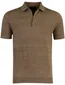 Poloshirt Portofino bruin gemêleerd