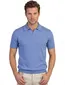Portofino polo knitted v-hals lichtblauw