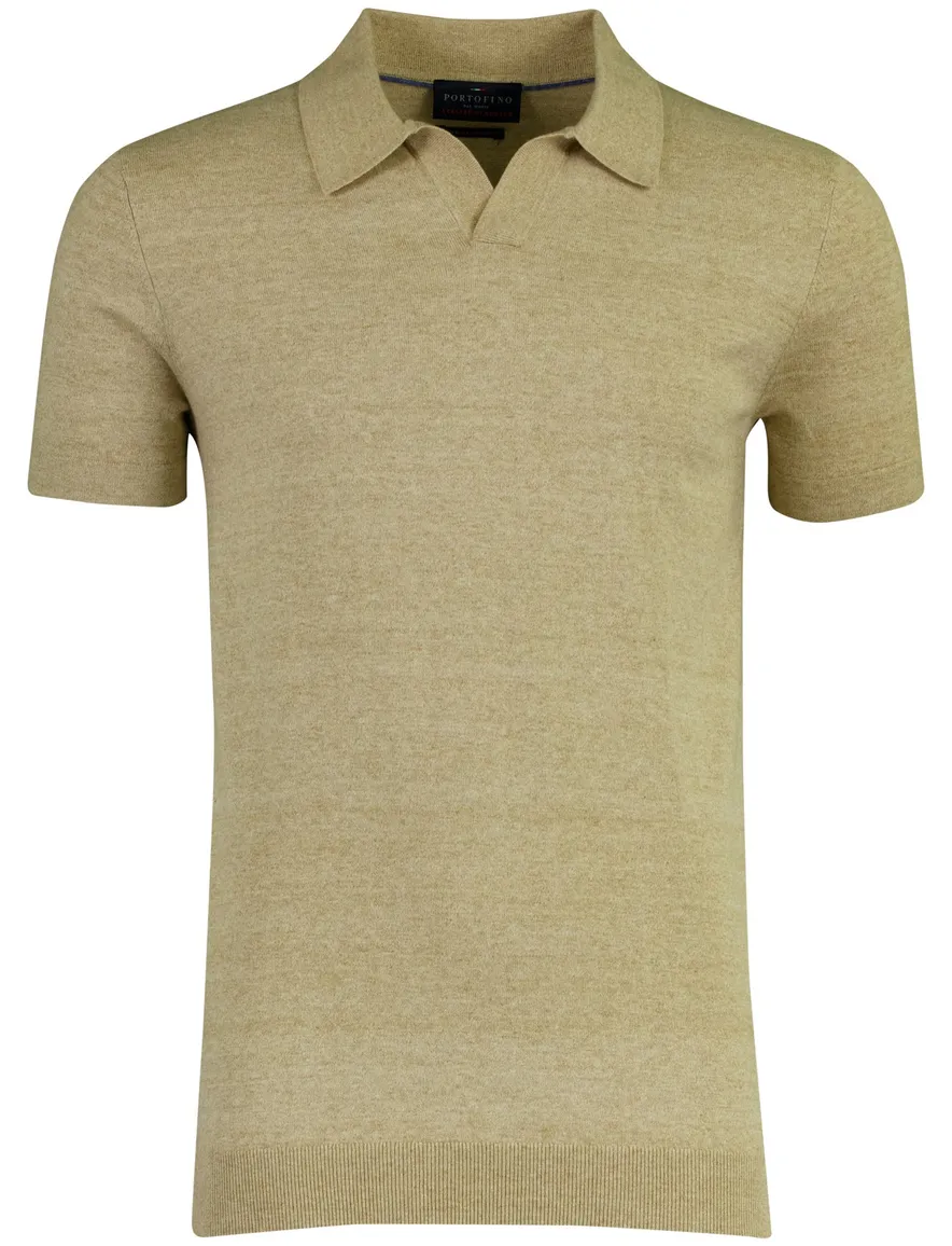 Portofino polo extra lang beige