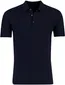 Donkerblauw poloshirt Portofino 3 knoops
