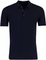 Portofino polo donkerblauw katoen structuur