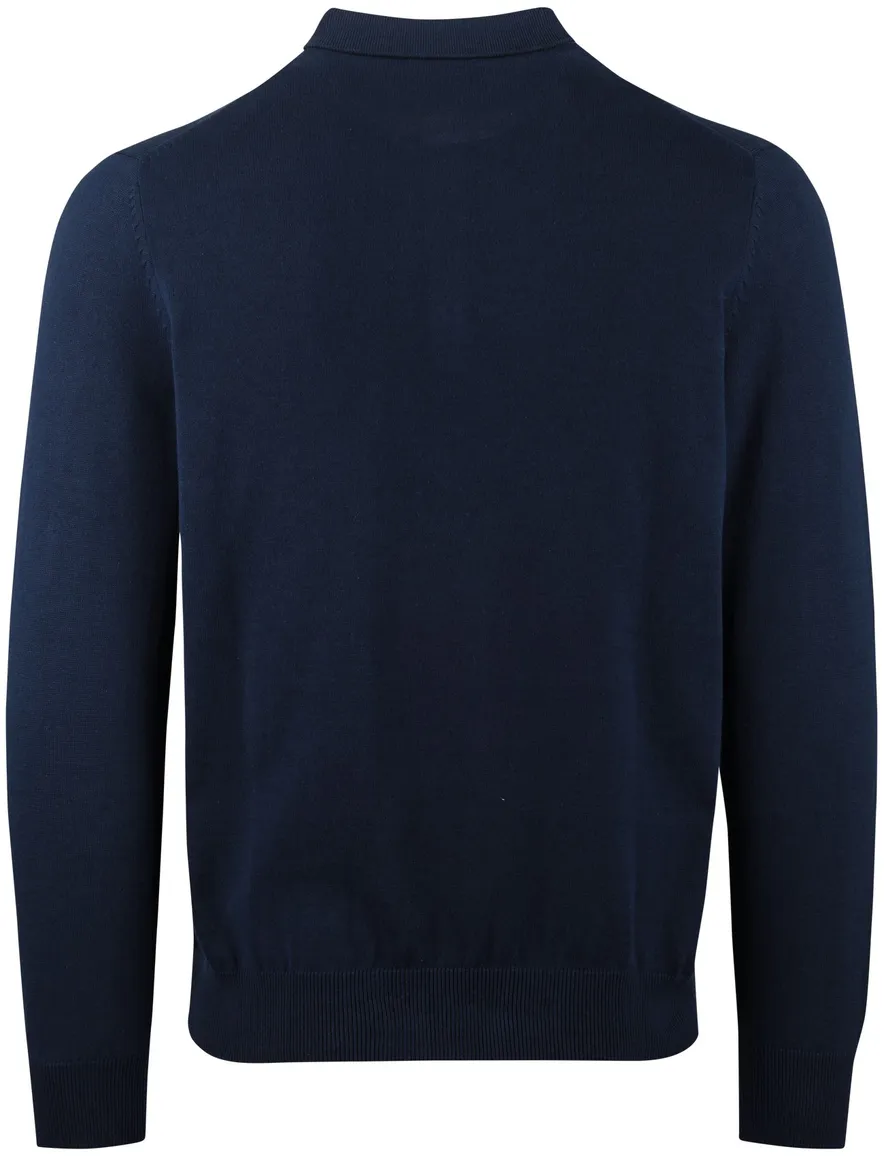 Portofino polo 3 knoops navy