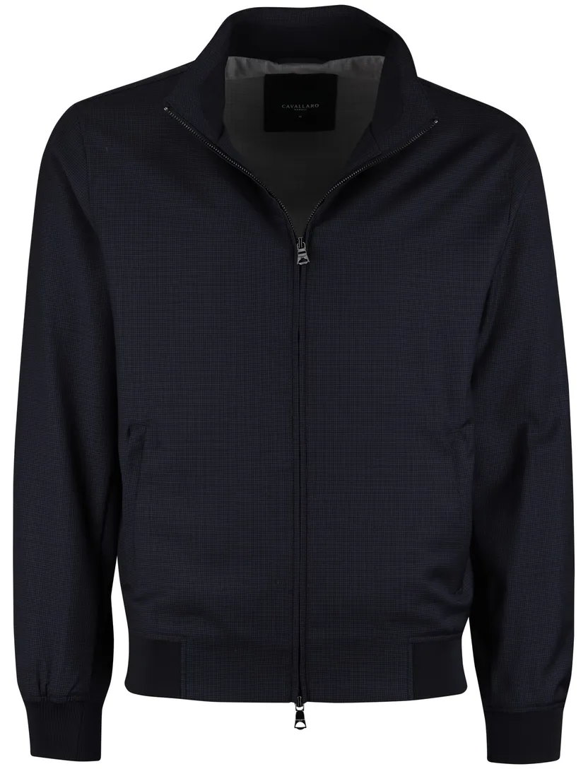 Zomerjas Cavallaro Ozzanio donkerblauw normale fit