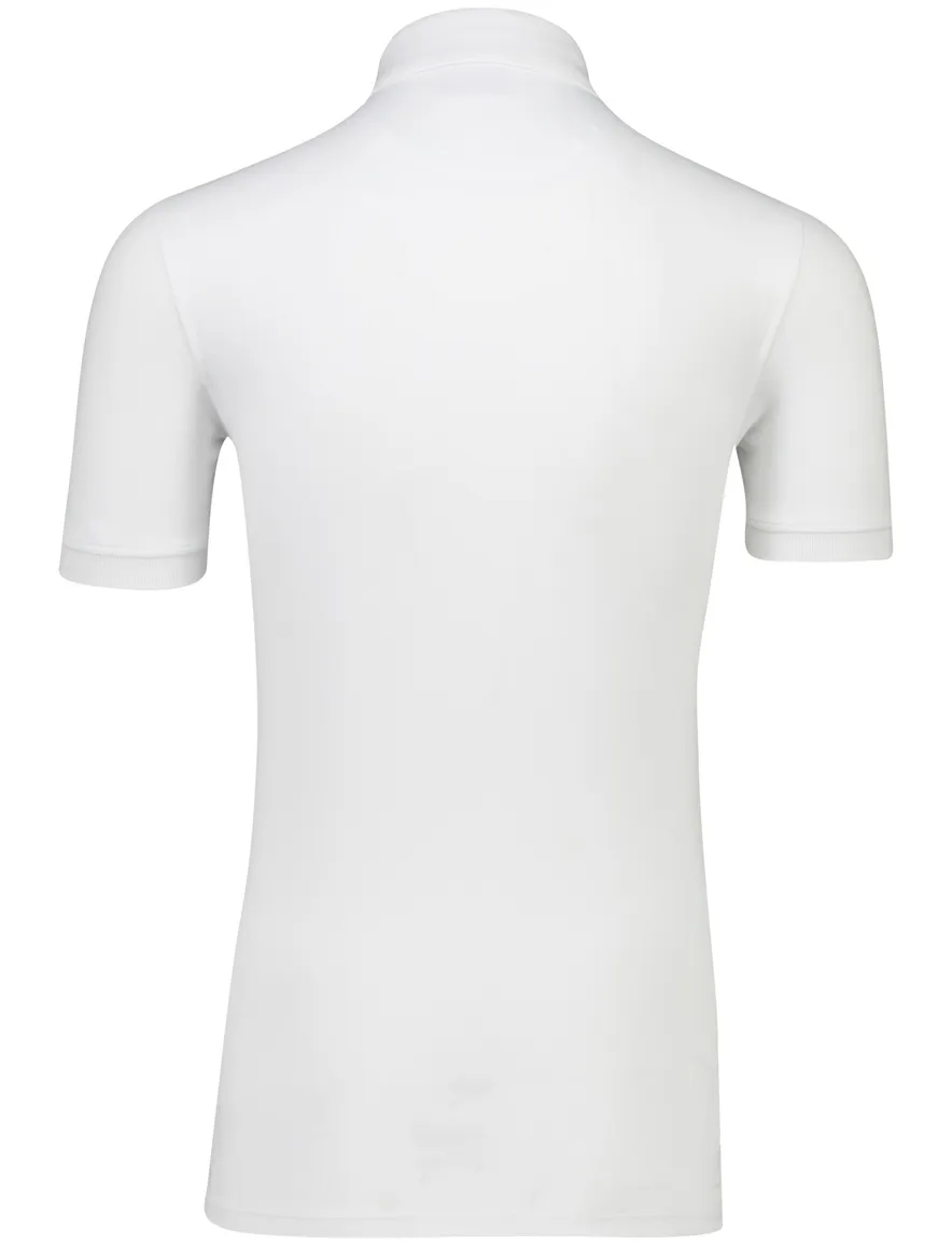 Cavallaro Bavegio poloshirt wit korte mouw