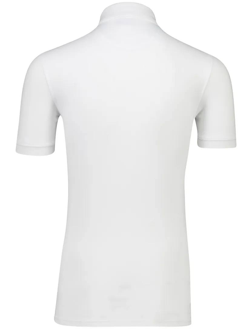 Wit poloshirt Cavallaro Bavegio korte mouw