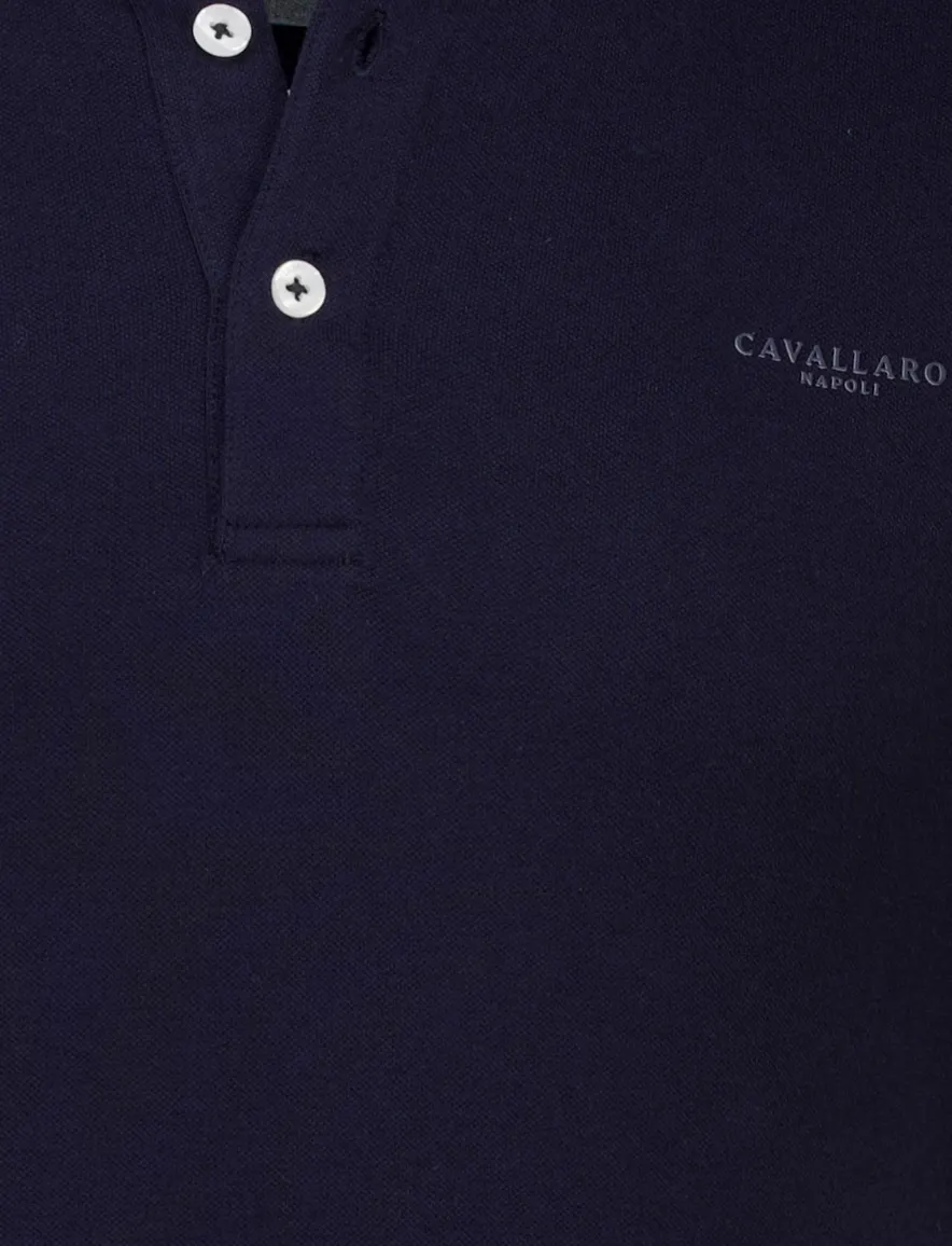 Cavallaro Bavegio Polo Donkerblauw