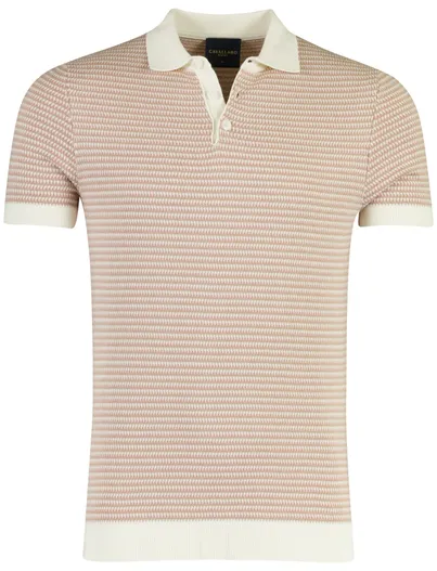 Cavallaro Roze Cavallaro Napoli Multipo polo 3-knoops met boord
