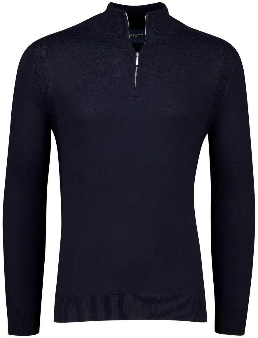 Cavallaro Palio Half Zip Trui donkerblauw
