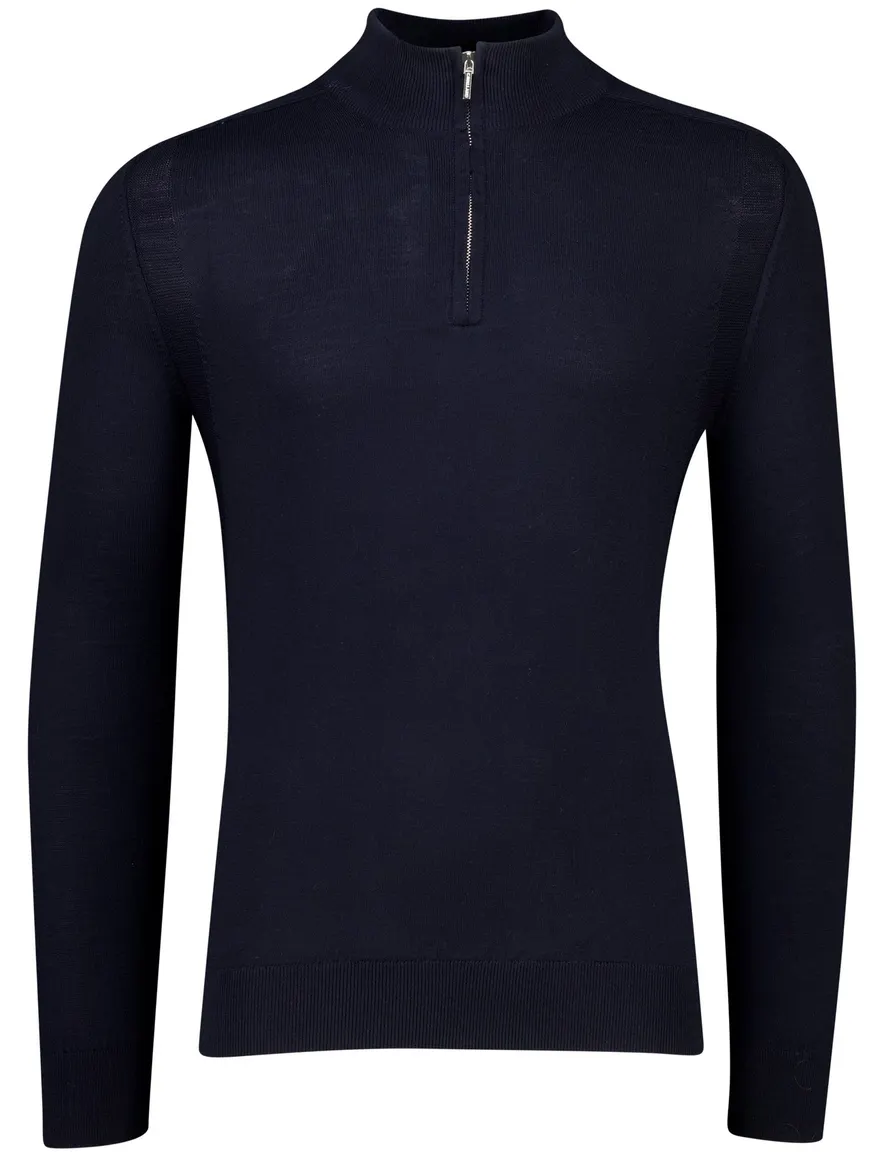 Cavallaro Palio Half Zip Trui donkerblauw