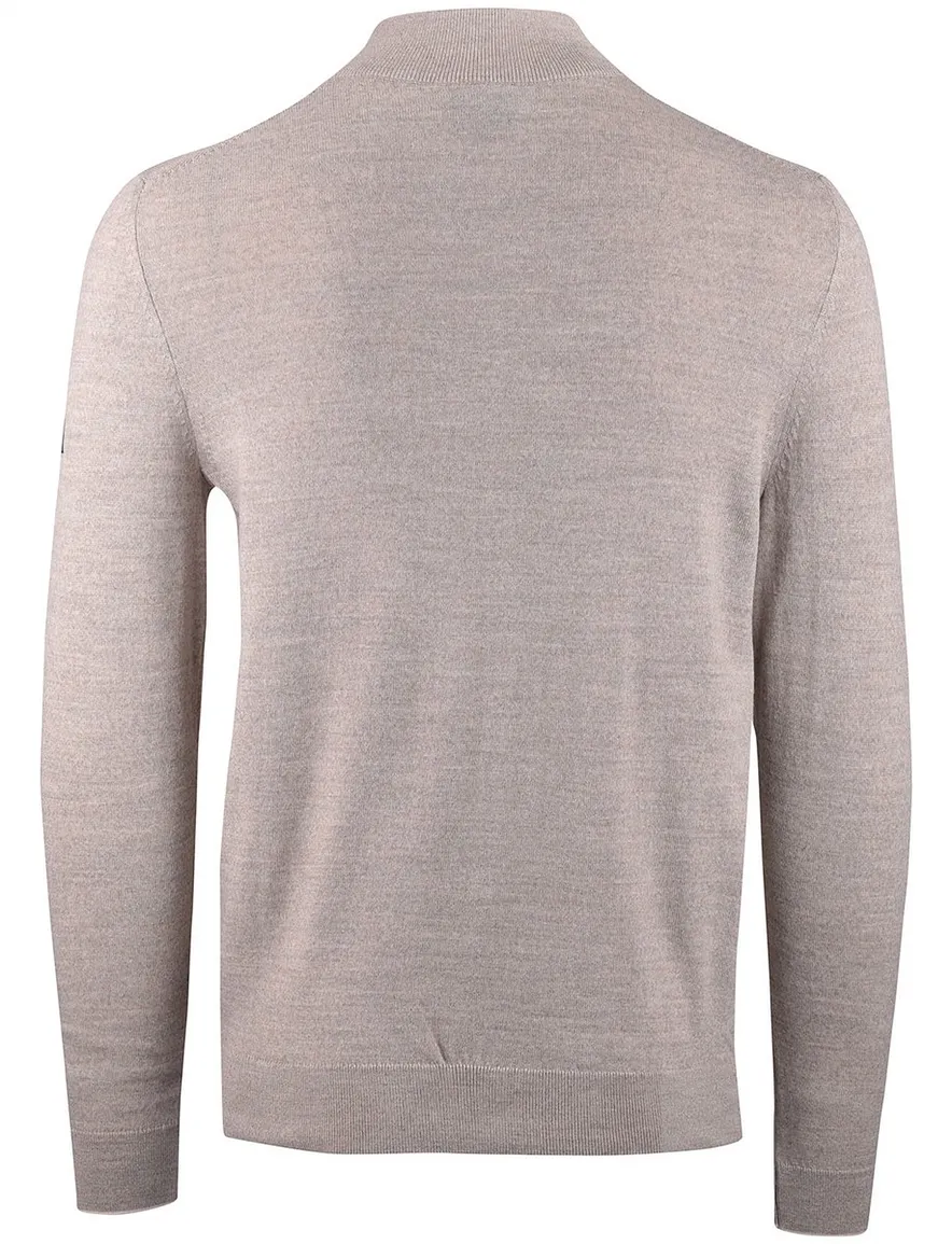 Cavallaro Fontanio Half Zip trui beige