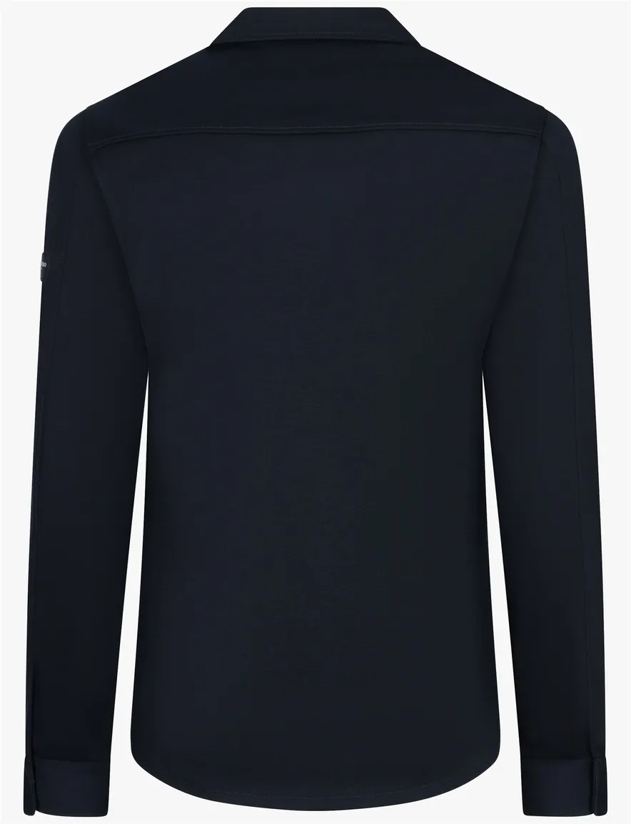 Cavallaro Zerino overshirt navy
