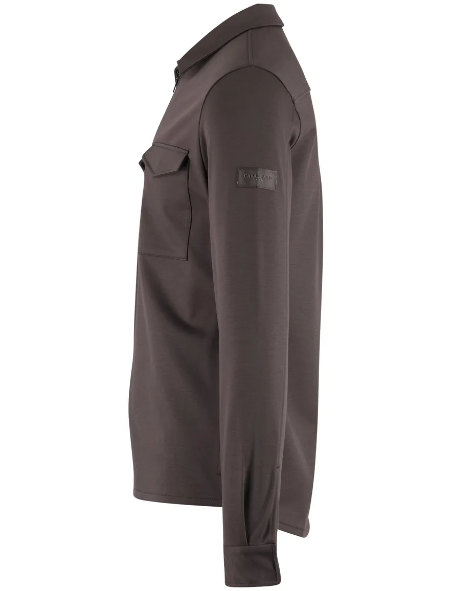 overshirt bruin Cavallaro Zerino