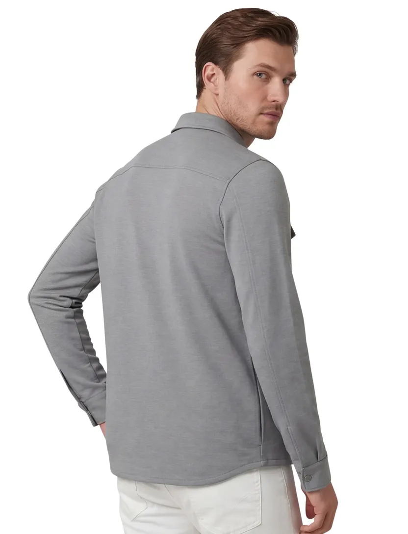 Zaverio Cavallaro overshirt mint groen