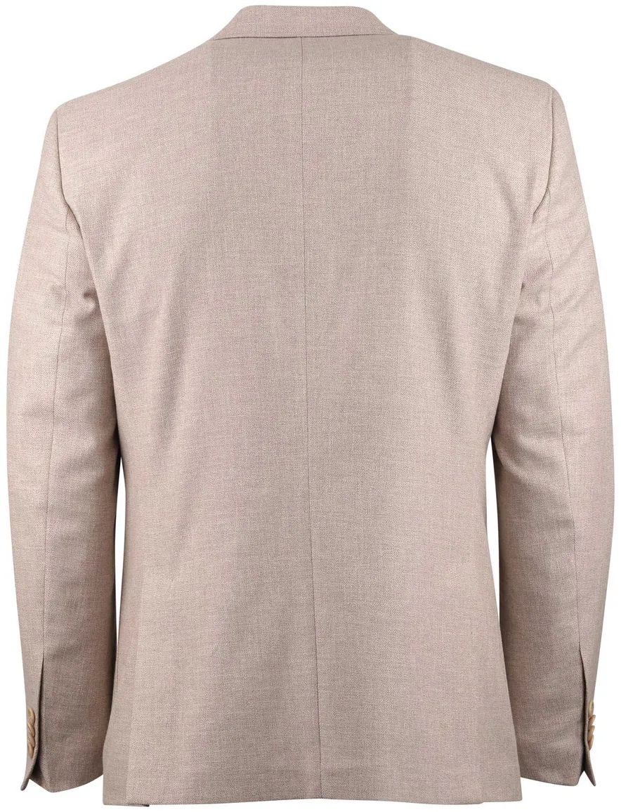 Normale fit beige Carl gross colbert tebbo