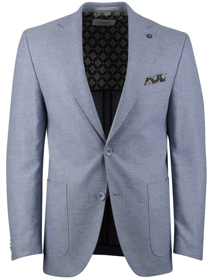 Colbert blauw Carl gross tebbo normale fit