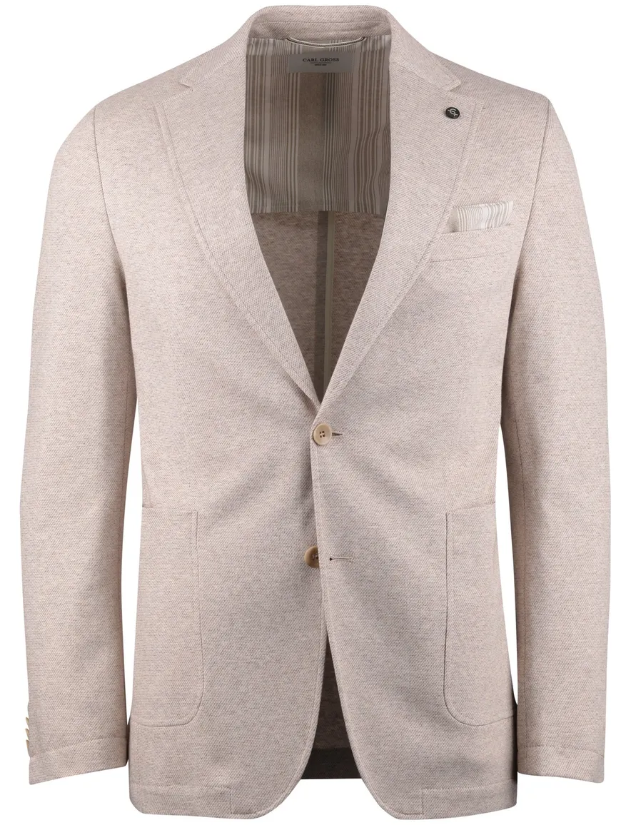 Beige colbert normale fit Carl Gross