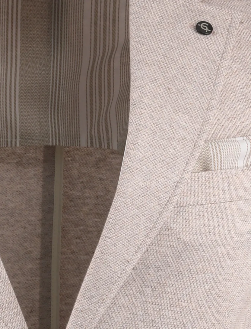 Colbert Carl Gross Fabian-J beige pochet normale fit