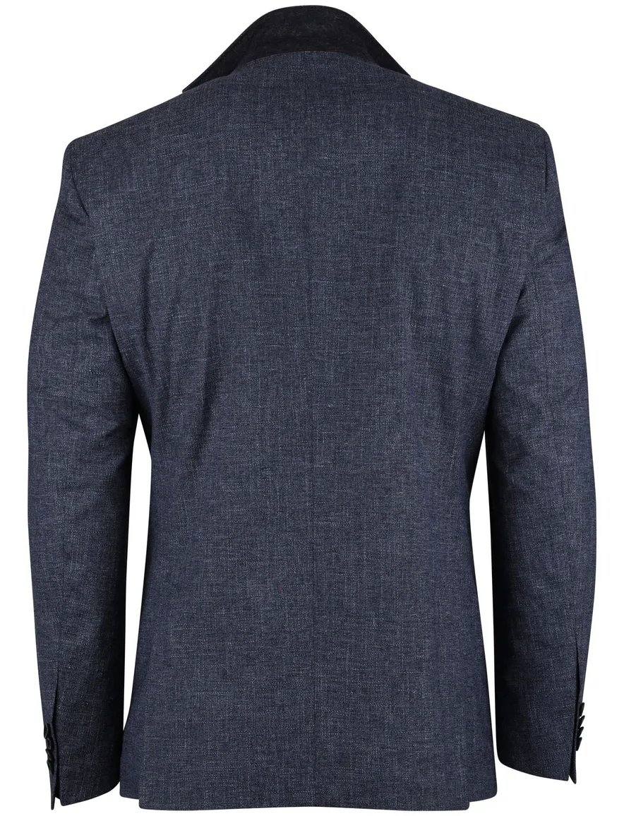 Carl Gross colbert polyester navy