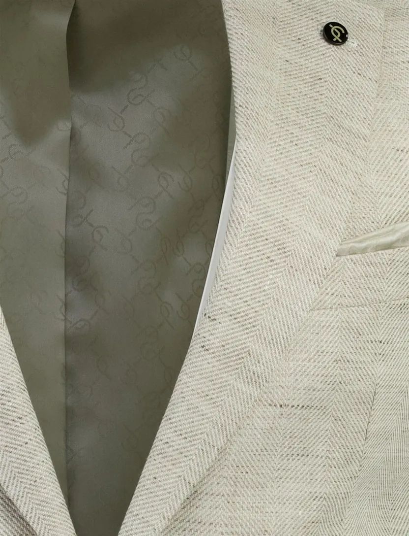 Colbert Carl Gross beige gemêleerd zomer