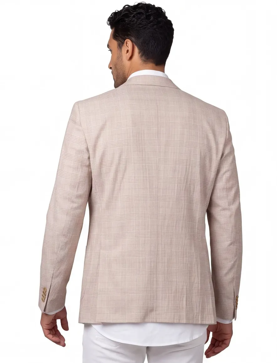 Beige colbert Carl Gross Sakko normale fit