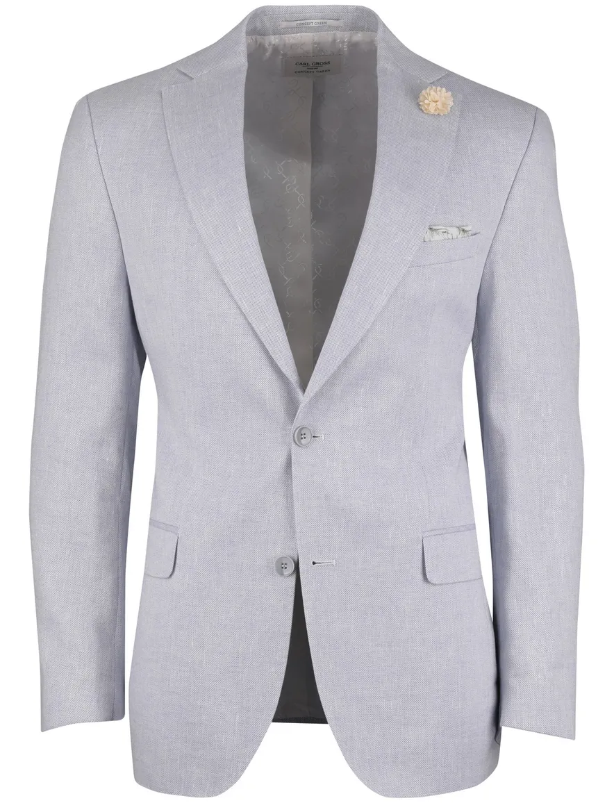 Carl Gross Sakko colbert blauw gemeleerd