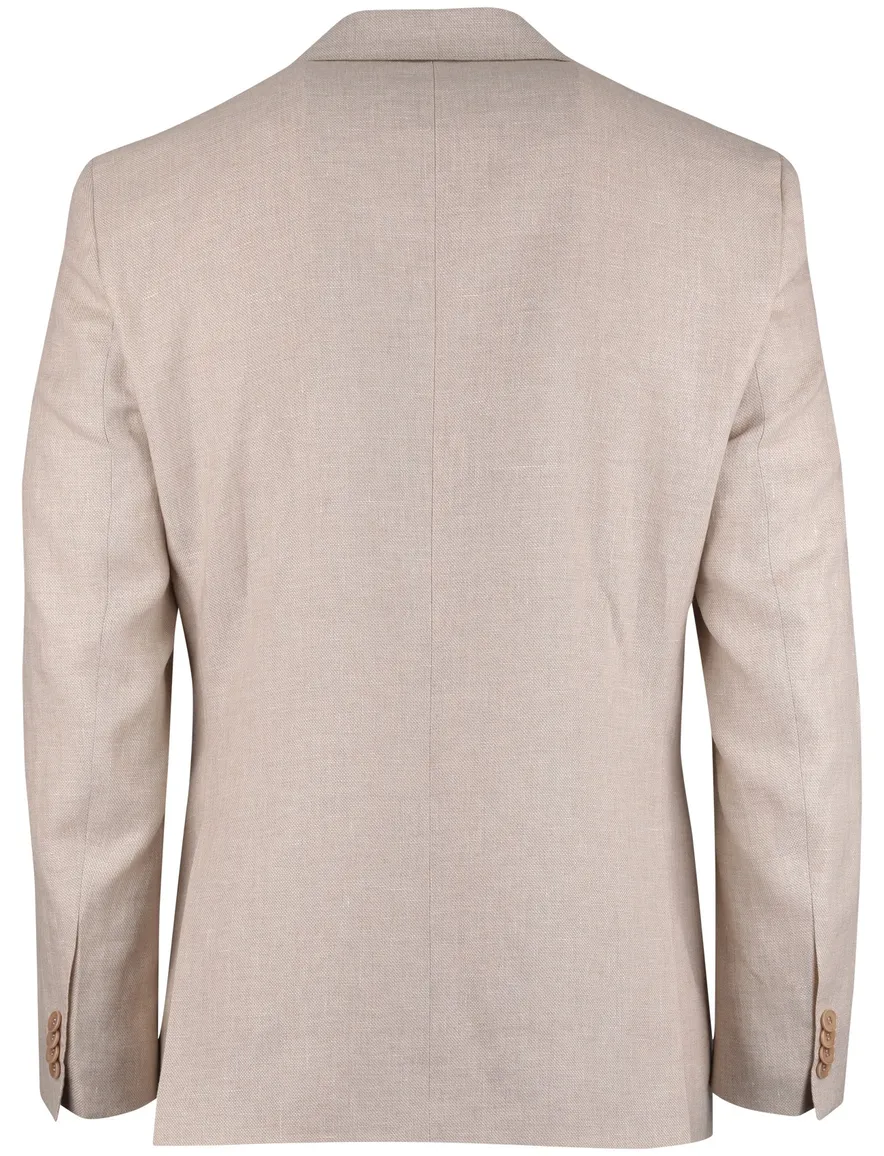 Carl Gross Sakko colbert beige gemeleerd
