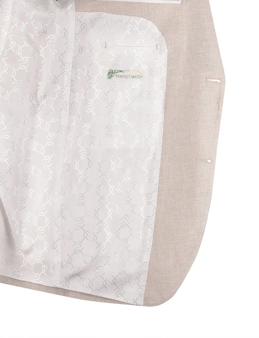 Carl Gross Sakko colbert beige gemeleerd