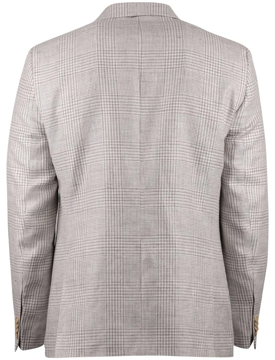 Carl Gross sander colbert geruit beige