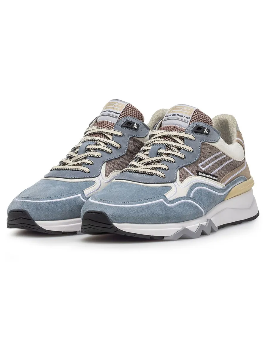 Van Bommel sneakers blauw