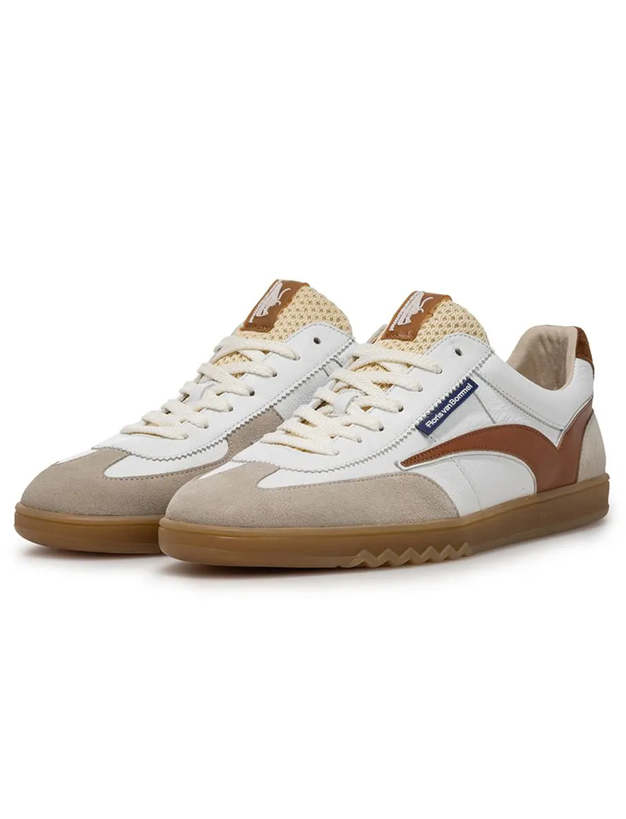 Van Bommel sneakers beige bruin