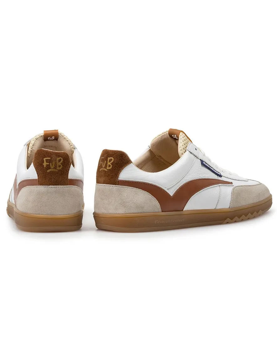 Van Bommel sneakers beige bruin