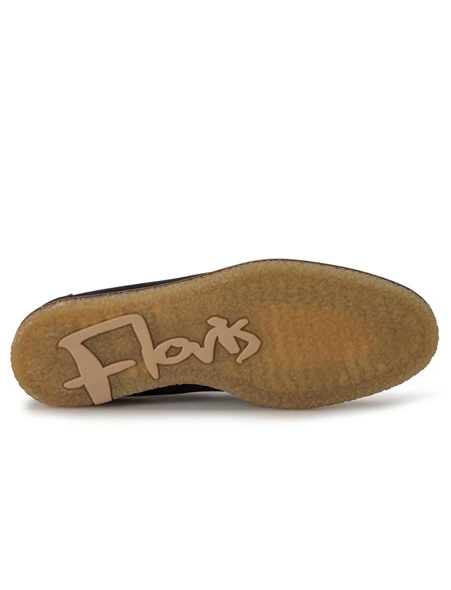 Loafer Van Bommel donkerblauw navy suède effen