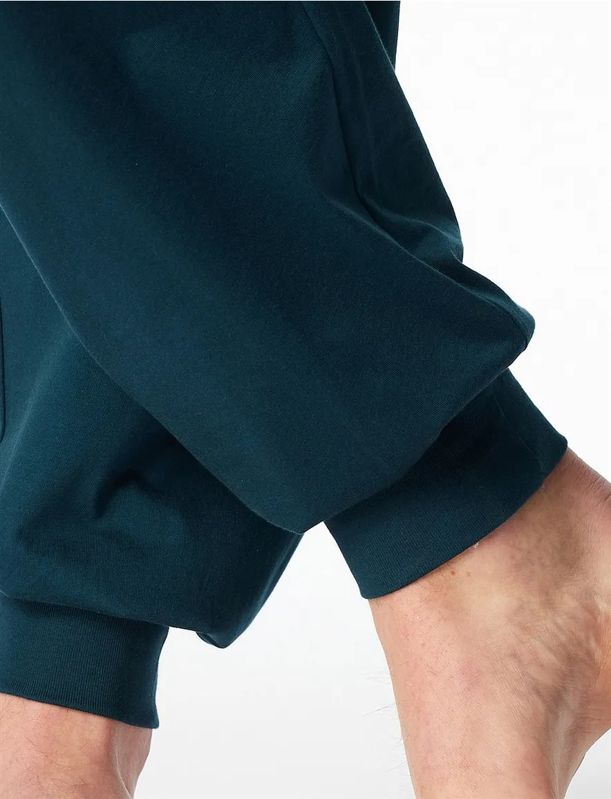 Schiesser pyjama groen met print