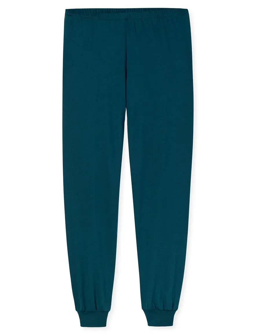 Schiesser pyjama groen met print