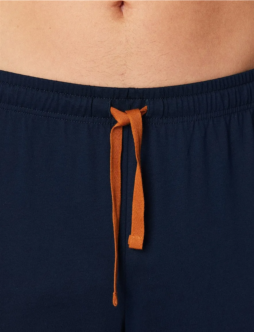 Schiesser pyjama donkerblauw