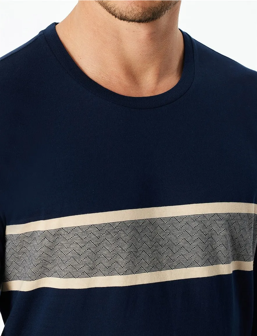Schiesser pyjama donkerblauw
