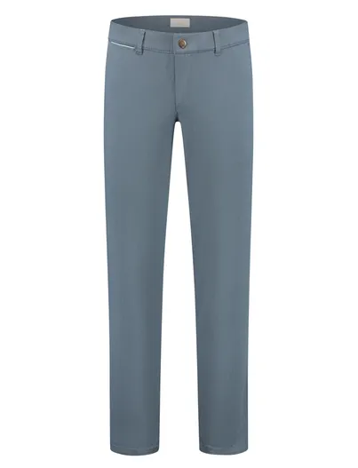 North84 Chino North84 Luxury Comfort effen blauw