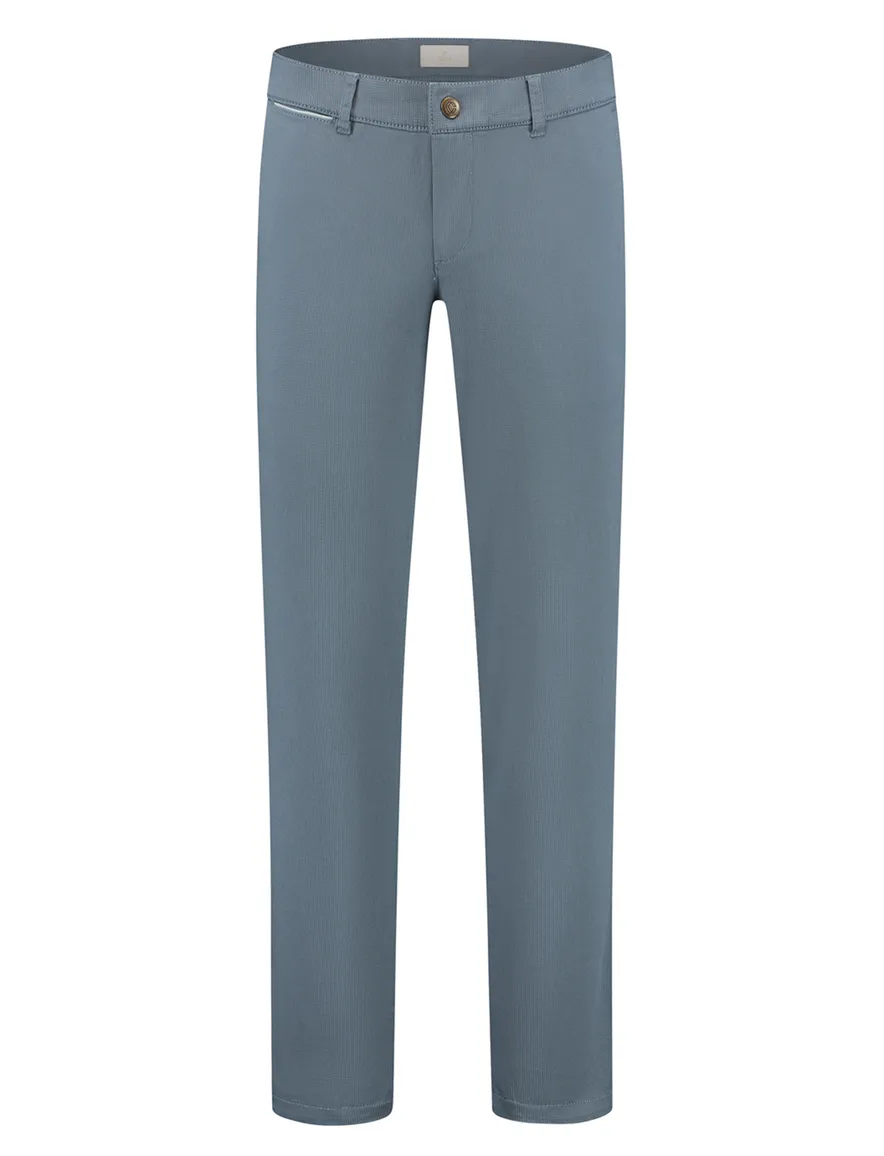 North84 Luxury Comfort Chino blauw
