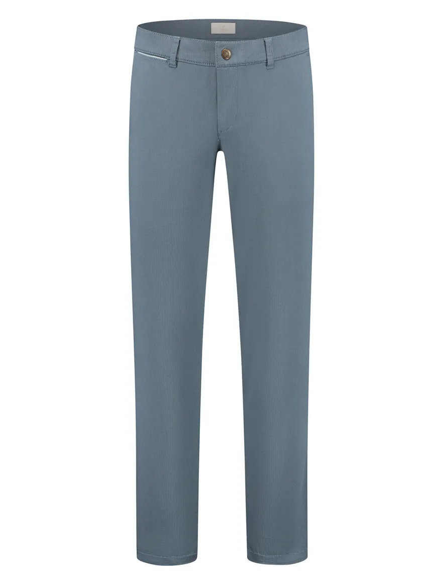 North84 Luxury Comfort Chino blauw